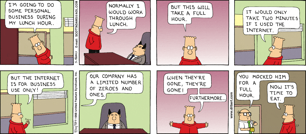 Dilbert Cartoon